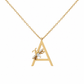 Bumblebee Letter Necklace